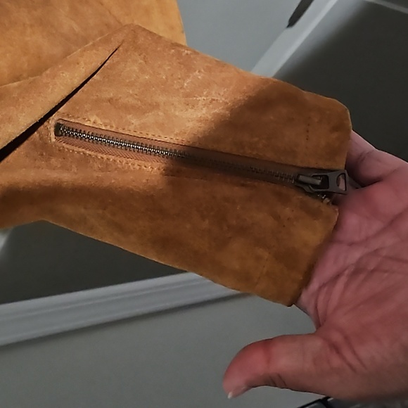 Rare Vintage Levi's Genuine Leather/ XXL/ Camel - Picture 7 of 8